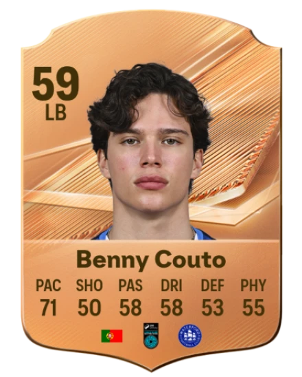 Benny Couto 59 Common LB FC 26 card