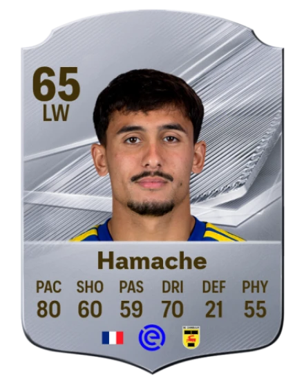 Hamache 65 Common LW FC 26 card