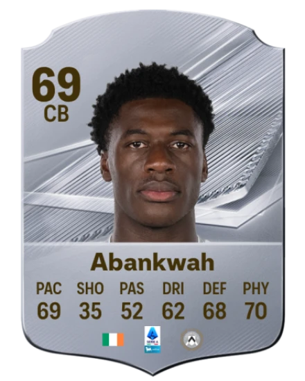 Abankwah 69 Common CB FC 26 card