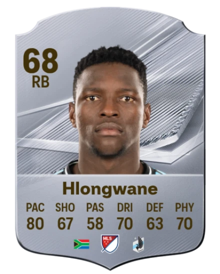 Hlongwane 68 Common RB FC 26 card
