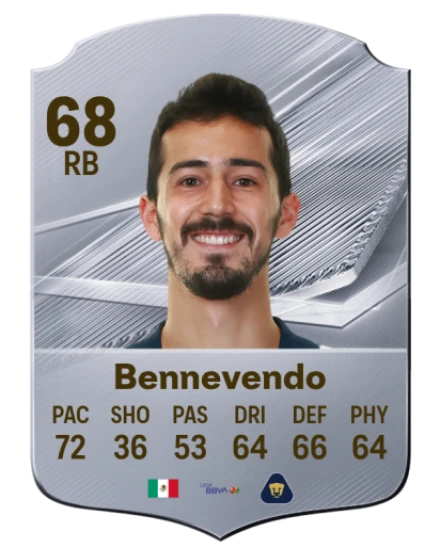 Bennevendo 68 Common RB FC 26 card