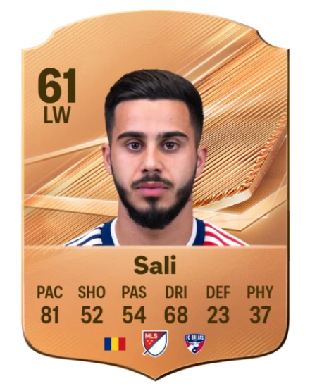 Sali 61 Bronze LW FC 27 card