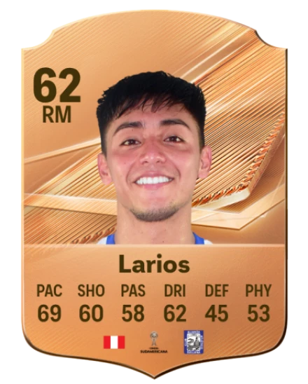Larios 62 Common RM FC 26 card