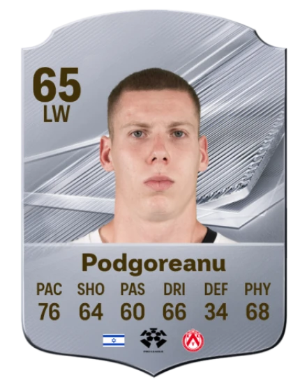 Podgoreanu 65 Silver LW FC 27 card