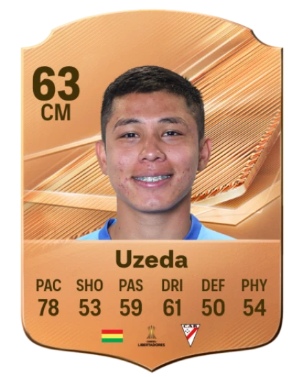 Uzeda 63 Common CM FC 26 card