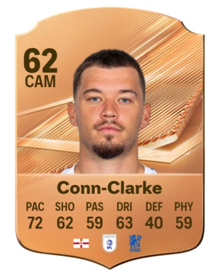 Conn-Clarke 62 Bronze CAM FC 27 card