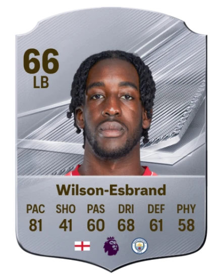 Wilson-Esbrand 66 Silver LB FC 27 card