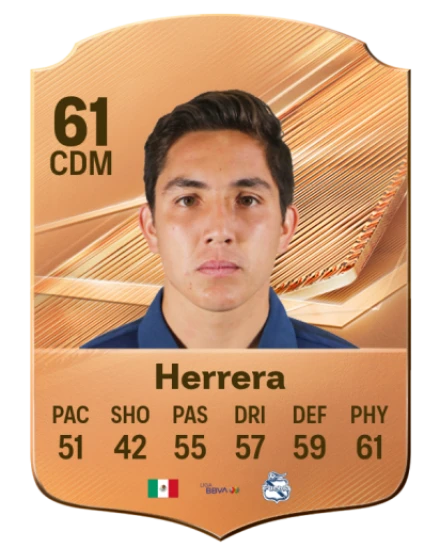 Herrera 61 Bronze CDM FC 27 card