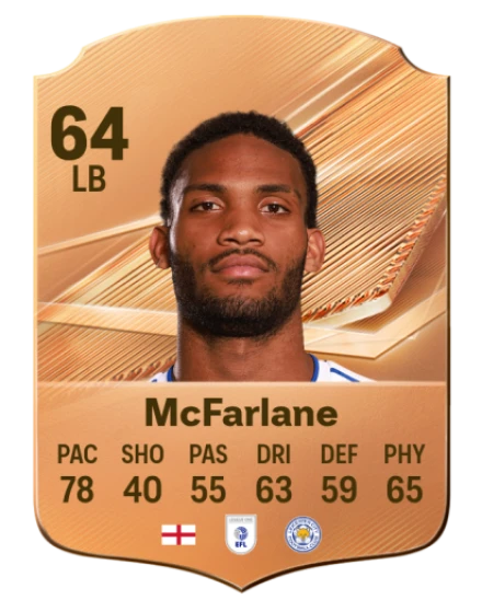 McFarlane 64 Bronze LB FC 27 card