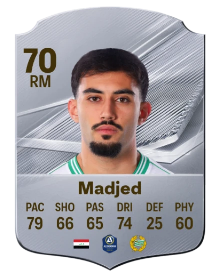 Madjed 70 Common RM FC 26 card
