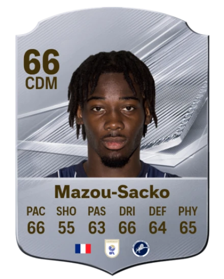 Mazou-Sacko 66 Silver CDM FC 27 card