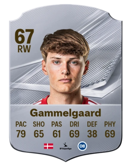 Gammelgaard 67 Common RW FC 26 card