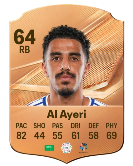 Al Ayeri 64 Bronze RB FC 27 card
