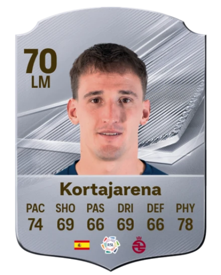 Kortajarena 70 Common LM FC 26 card