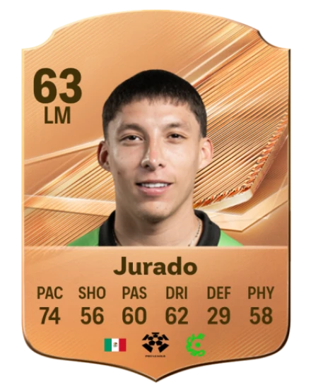 Jurado 63 Bronze LM FC 27 card