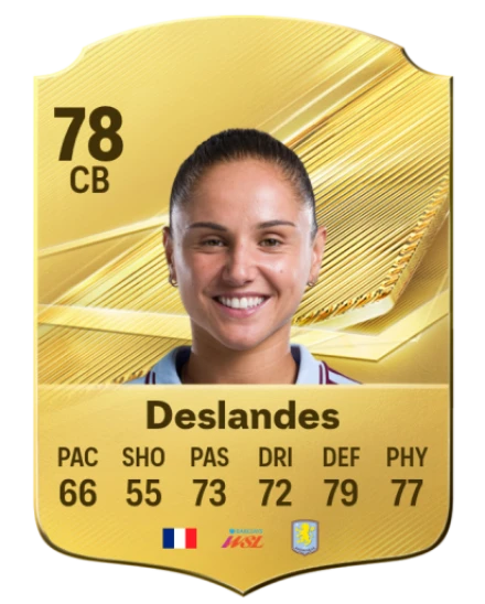 Deslandes 78 Common CB FC 26 card