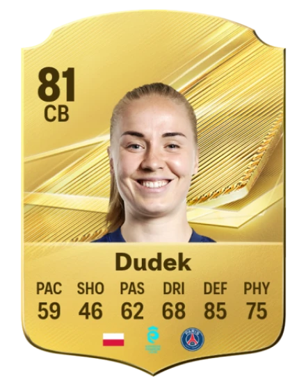 Dudek 81 Common CB FC 26 card