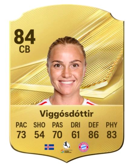 Viggósdóttir 84 Common CB FC 26 card