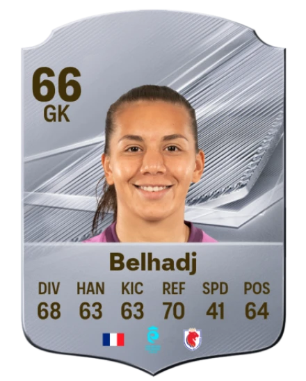 Belhadj 66 Silver GK FC 27 card