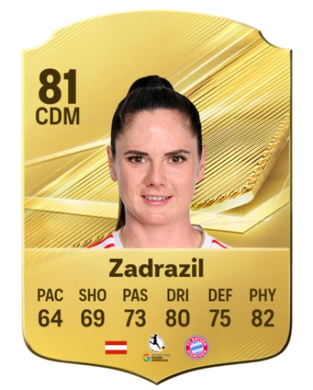 Zadrazil 81 Common CDM FC 26 card