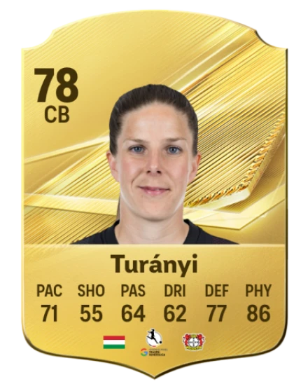Turányi 78 Common CB FC 26 card