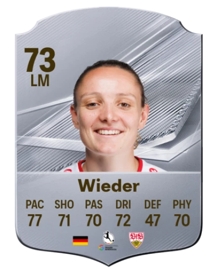 Wieder 73 Common LM FC 26 card