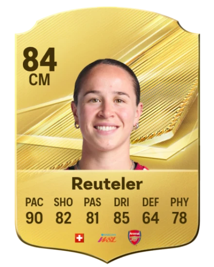 Reuteler 84 Common CM FC 26 card
