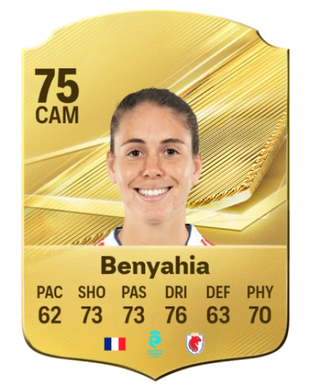 Benyahia 75 Gold CAM FC 27 card