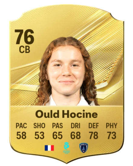 Ould Hocine 76 Common CB FC 26 card
