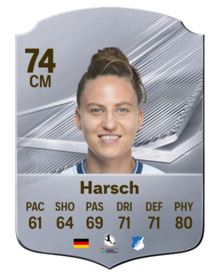Harsch 74 Common CM FC 26 card