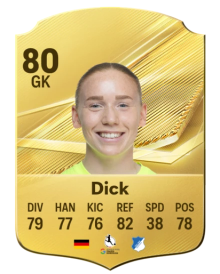 Dick 80 Common GK FC 26 card