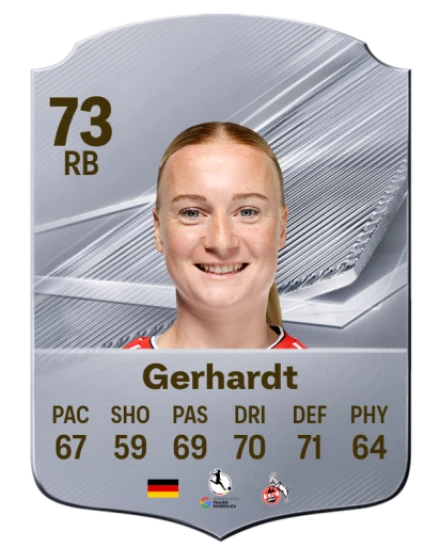 Gerhardt 73 Common RB FC 26 card