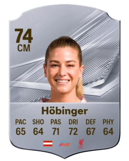 Höbinger 74 Common CM FC 26 card