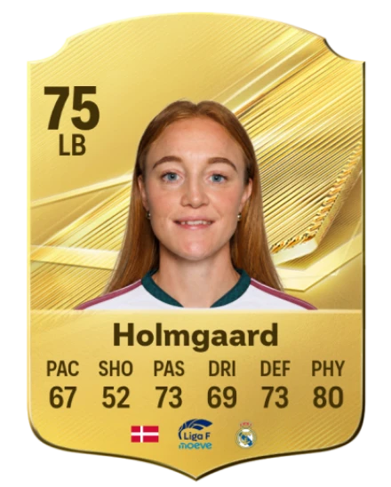 Holmgaard 75 Gold LB FC 27 card
