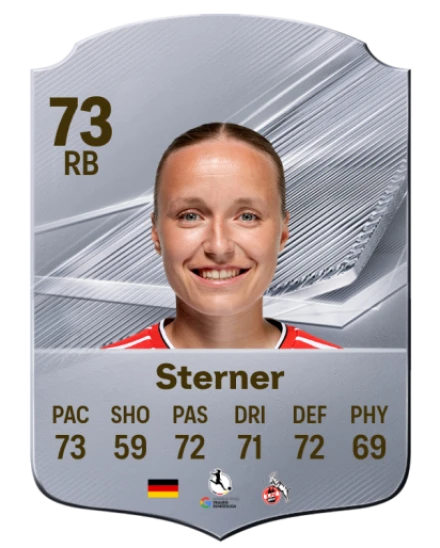 Sterner 73 Common RB FC 26 card