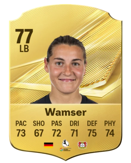 Wamser 77 Rare LB FC 26 card