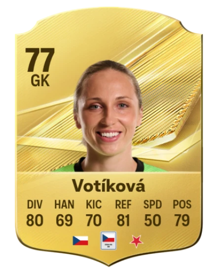 Votíková 77 Common GK FC 26 card