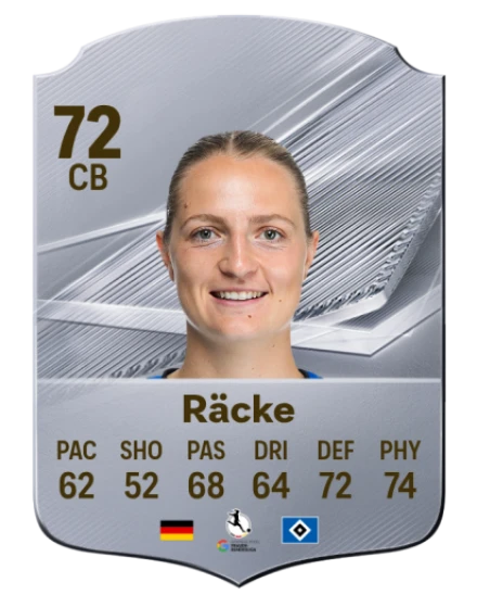 Räcke 72 Common CB FC 26 card