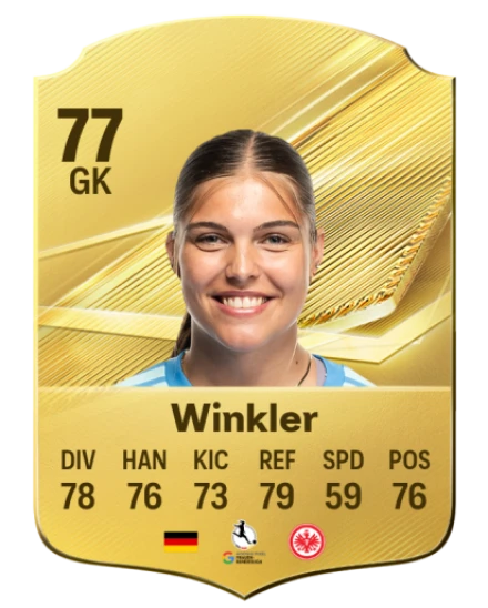 Winkler 77 Common GK FC 26 card
