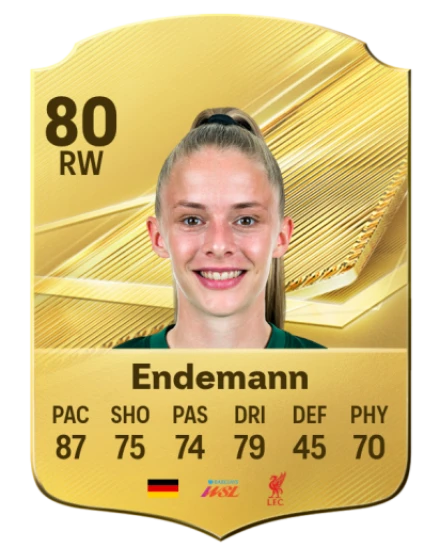 Endemann 80 Common RW FC 26 card