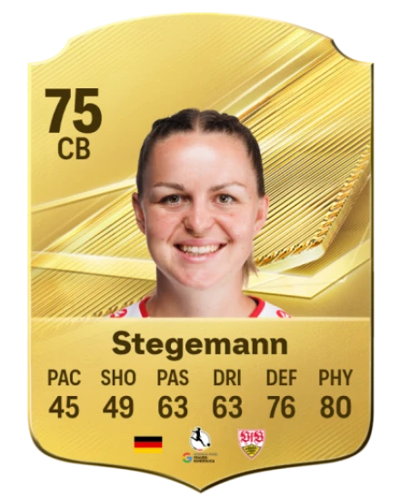 Stegemann 75 Common CB FC 26 card