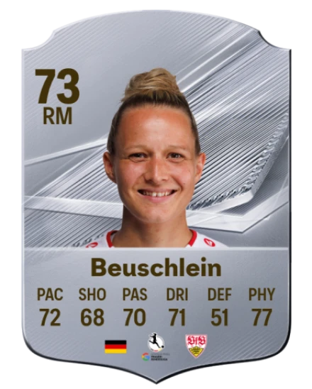 Beuschlein 73 Common RM FC 26 card