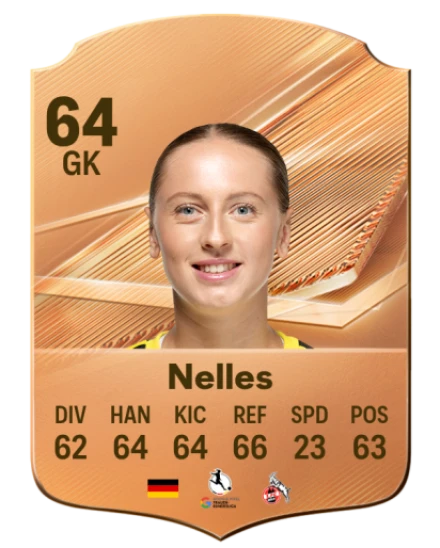 Nelles 64 Bronze GK FC 27 card