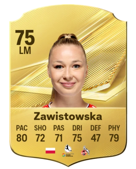 Zawistowska 75 Common LM FC 26 card