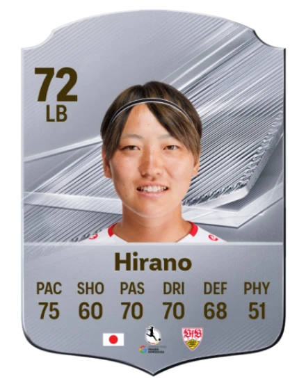 Hirano 72 Common LB FC 26 card