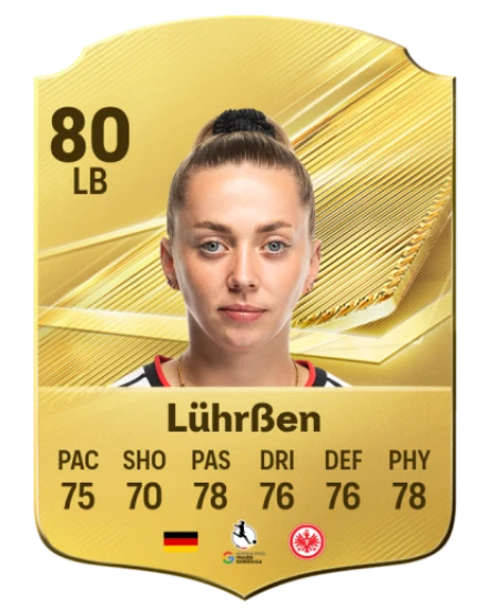 Lührßen 80 Common LB FC 26 card