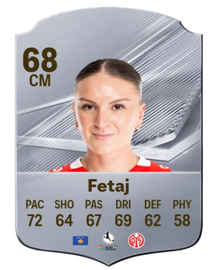 Fetaj 68 Silver CM FC 27 card
