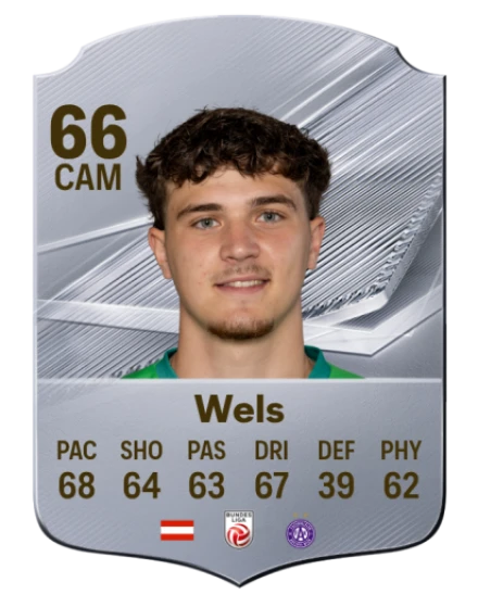 Wels 66 Silver CAM FC 27 card