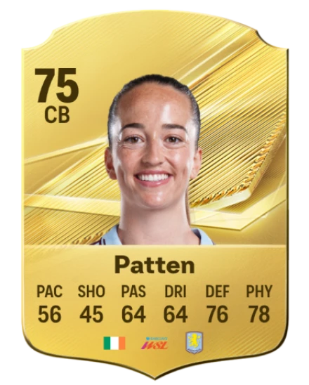 Patten 75 Common CB FC 26 card