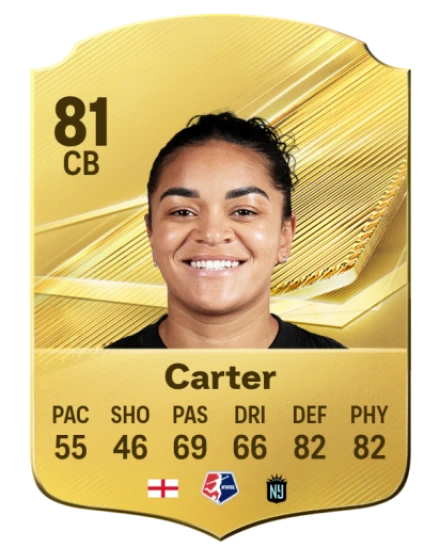 Carter 81 Common CB FC 26 card